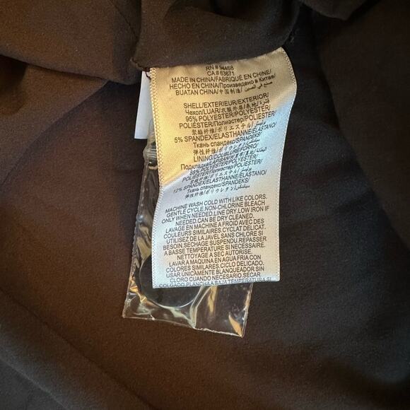 BCBGeneration Long Sleeve Button Up Top Shacket Houndstooth Sz M Office Casual - Picture 15 of 16